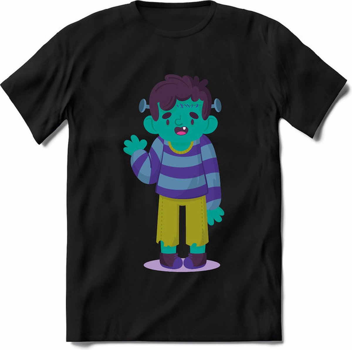 Halloween T-Shirt | Horror  Kleding Heren / Dames | Weerwolf , Monster , Vleermuis en Pompoen  Shirt |